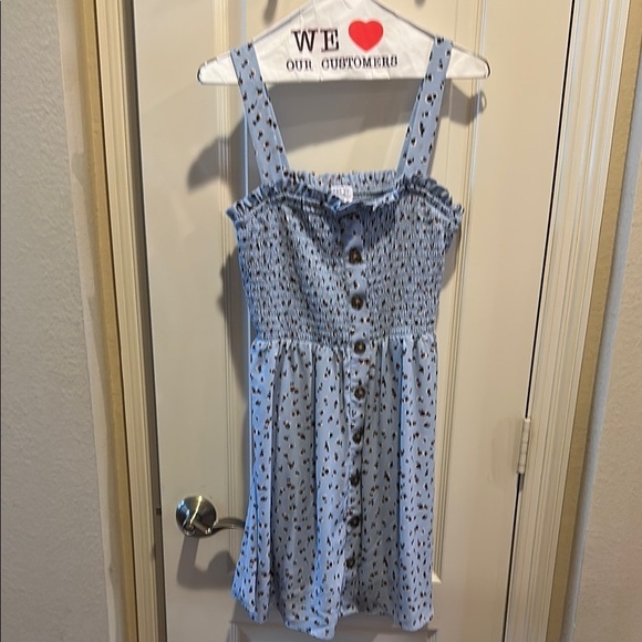 Sienna Sky Other - Sienna Sky Blue and Black Casual Kids Dress